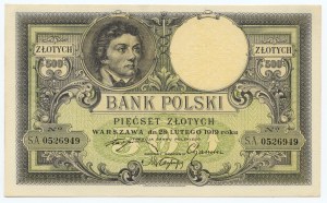 500 zloty 1919, série S.A.