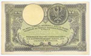 500 zloty 1919, série S.A