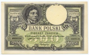 500 zloty 1919, série S.A