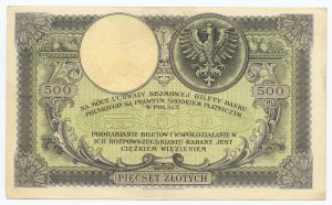 500 zloty 1919, série S.A