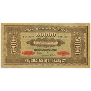 50.000 marek polskich 1922, seria B