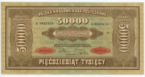 50.000 marek polskich 1922, seria G