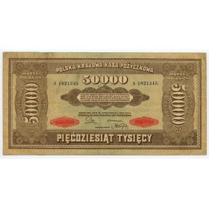 50.000 marek polskich 1922, seria A