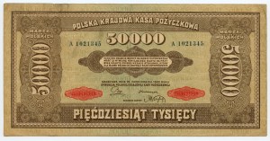 50,000 Polish marks 1922, series A