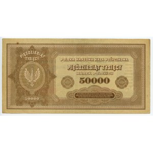 50.000 marek polskich 1922, seria A