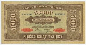 50,000 Polish marks 1922, series B