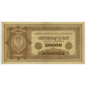 50.000 marek polskich 1922, seria B
