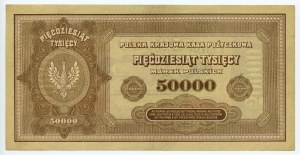 50,000 Polish marks 1922, series B