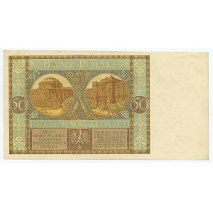 50 złotych 1929, seria ED.