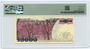10.000 Or 1988, Série AE, PMG 45, (L8) Extrêmement rare