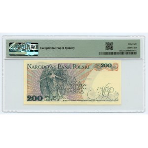 200 złotych 1976, seria M, PMG 58 EPQ