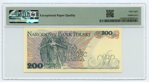 200 Or 1976, série M, PMG 58 EPQ
