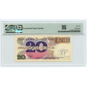20 gold 1982, Romuald Traugutt, series A, PMG 66 EPQ