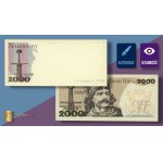 FRAGMENT 2.000 złotych (1976-1982) z autografem Andrzeja Heidricha - WYDRUK projektu