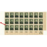 Stamp set - Boleslaw Bierut 18 zloty 1950 - "zy"