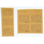 Set of stamps - Polish Post Office surcharge 6 zloty 1946 - type 1