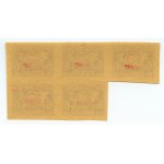 Set of stamps - Polish Post Office surcharge 6 zloty 1946 - type 28