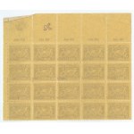 Set of stamps - Polish Post Office surcharge of 2 zloty 1945