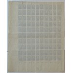 Sheet of stamps - Boleslaw Bierut 10 zloty 1948 - 100 pieces
