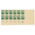 Stamp set - Boleslaw Bierut 3 zloty 1948 - type 23