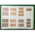 UNIKAT - Arkusz - Wydruk próbny katalogu banknotów polskich - wersja kolekcjonerska z autografem Czesława Miłczaka