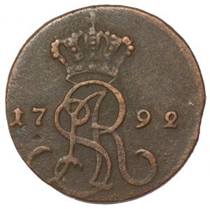 Poniatowski, Penny 1792