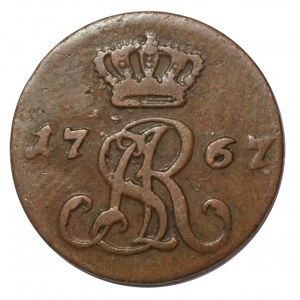 Poniatowski, Half-penny 1767
