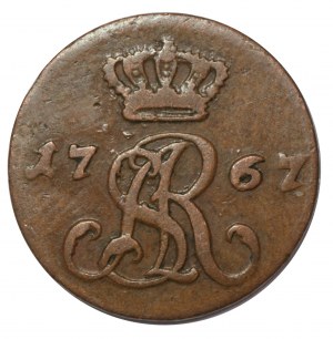 Poniatowski, Half-penny 1767
