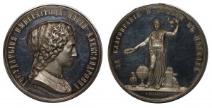 Russie, Médaille du zèle scientifique de l'impératrice Maria Alexandrovna