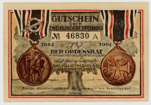 Gdansk, 200 fenig 1922