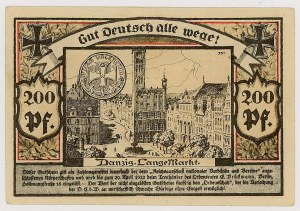 Gdansk, 200 fenig 1922