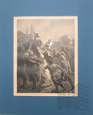Elwiro ANDRIOLLI (1836 - 1893), Wiwat Hrabia, z Cyklu Pan Tadeusz, 1882