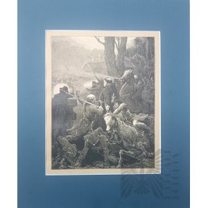 Elwiro ANDRIOLLI (1836 - 1893) ...Padł Koń Hrabi, Spadł Hrabia... z Cyklu Pan Tadeusz