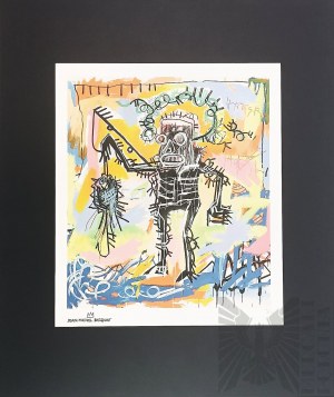 Jean-Michel BASQUIAT (1960-1988), Bez názvu (Rybaření), 1981