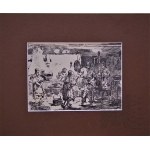 Seweryn BIESZCZAD (1852-1923), Scena wiejska, 1881
