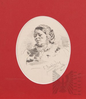Simon BUCHBINDER (1853-1908), Woman, 1881