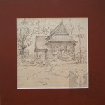 Tadeusz CIEŚLEWSKI - Father (1870-1956), House with Veranda