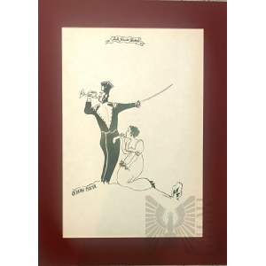 Andrzej CZECZOT (1933-2012), Ostatni Mazur, z cyklu „Suita Tańców Polskich”, 1980