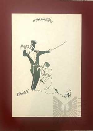 Andrzej CZECZOT (1933-2012), Ostatni Mazur, z cyklu „Suita Tańców Polskich”, 1980