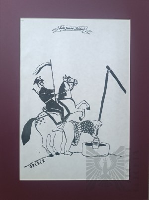 Andrzej CZECZOT (1933-2012), Oberek, z cyklu Suita Tańców Polskich, 1980