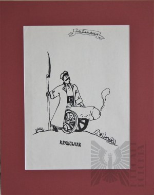 Andrzej CZECZOT (1933-2012), Krakowiak, z cyklu Suita Tańców Polskich, 1980