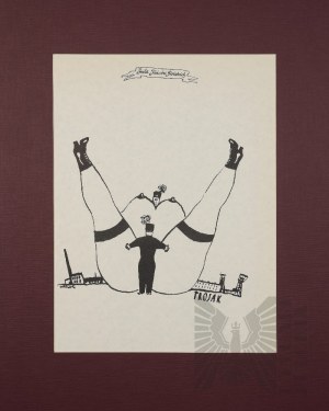 Andrzej CZECZOT (1933-2012), Trojak, z cyklu „Suita Tańców Polskich”, 1980