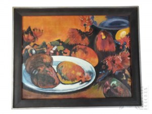 Copy of Painting by Paul GAUGUIN - Fruits, Acrylic on Canvas