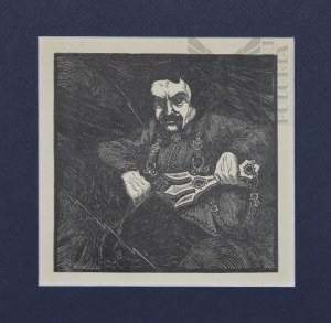 Stanisław JAKUBOWSKI (1885-1964), Perun, z teki „Bogowie Słowian”, 1933