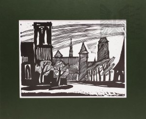 Zdzisław KRÓL (1921 - 2002), Gdaňsk - ulice Podmłyńska
