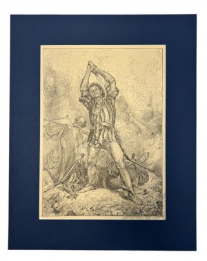 Józef KRZESZ-MĘCINA (1860-1934), Na bitwie, 1884
