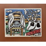 Fernand LÉGER (1881-1955), Byk i krzesło