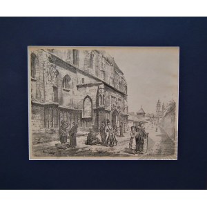 Hipolit LIPIŃSKI (1846-1884), Kościół św. Katarzyny w Krakowie, 1881