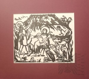 Tadeusz MAKOWSKI (1882-1932), Powitanie w Betlejem, 1925