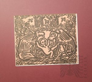 Tadeusz MAKOWSKI (1882-1932), W stajence, 1925